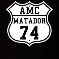 Highway Route 1974 AMC Matador Classic Car T Shirt