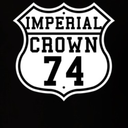 Highway Route 1974 Imperial Crown Classic Car T Shirt