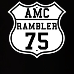 Highway Route 1975 AMC Rambler Classic Car T Shirt