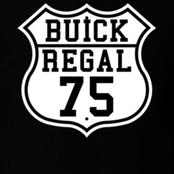 Highway Route 1975 Buick Regal Classic Car T Shirt
