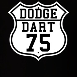 Highway Route 1975 Dodge Dart Classic Car T Shirt