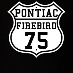 Highway Route 1975 Firebird Trans Am Classic Car T Shirt