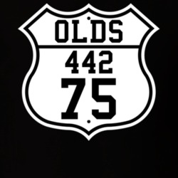 Highway Route 1975 Oldsmobile 442 Classic Car T Shirt