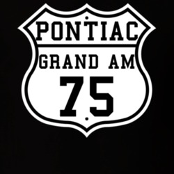 Highway Route 1975 Pontiac Grand Am Classic Car T Shirt