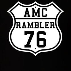 Highway Route 1976 AMC Rambler Classic Car T Shirt
