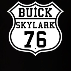 Highway Route 1976 Buick Skylark Classic Car T Shirt