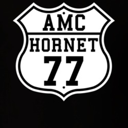 Highway Route 1977 AMC Hornet Classic Car T Shirt