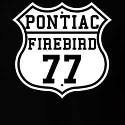 Highway Route 1977 Firebird Trans Am Classic Car T Shirt