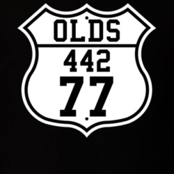 Highway Route 1977 Oldsmobile 442 Classic Car T Shirt