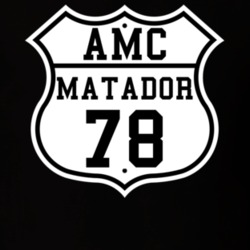 Highway Route 1978 AMC Matador Classic Car T Shirt