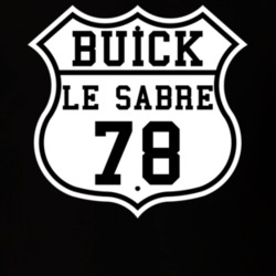 Highway Route 1978 Buick Le Sabre Classic Car T Shirt