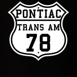 Highway Route 1978 Pontiac Trans Am Classic Car T Shirt