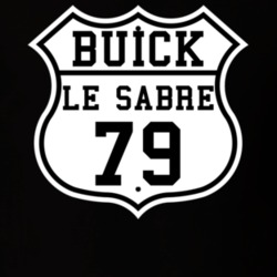Highway Route 1979 Buick Le Sabre Classic Car T Shirt