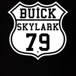 Highway Route 1979 Buick Skylark Classic Car T Shirt
