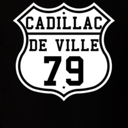 Highway Route 1979 Cadillac De Ville Classic Car T Shirt