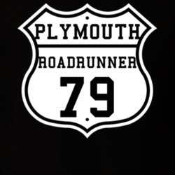Highway Route 1979 Plymouth Roadrunner Classic Car T Shirt