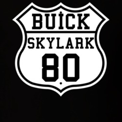 Highway Route 1980 Buick Skylark Classic Car T Shirt