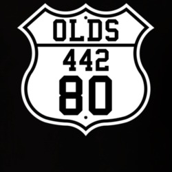 Highway Route 1980 Oldsmobile 442 Classic Car T Shirt