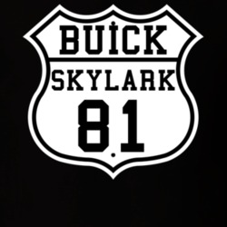 Highway Route 1981 Buick Skylark Classic Car T Shirt