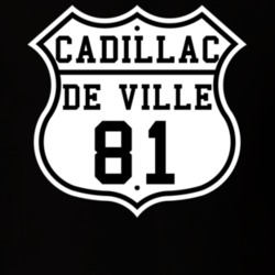 Highway Route 1981 Cadillac De Ville Classic Car T Shirt