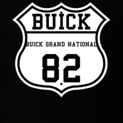 Highway Route 1982 Buick Grand National Classic Car T Shirt