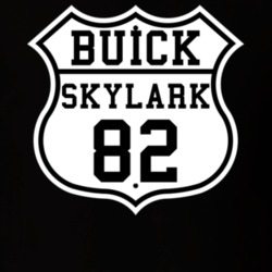 Highway Route 1982 Buick Skylark Classic Car T Shirt