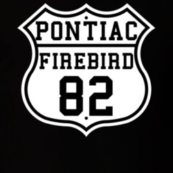 Highway Route 1982 Firebird Trans Am Classic Car T Shirt