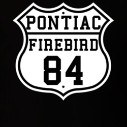 Highway Route 1984 Firebird Trans Am Classic Car T Shirt