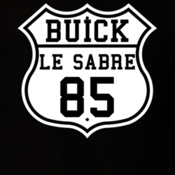 Highway Route 1985 Buick Le Sabre Classic Car T Shirt