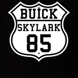 Highway Route 1985 Buick Skylark Classic Car T Shirt