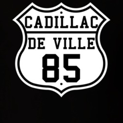 Highway Route 1985 Cadillac De Ville Classic Car T Shirt