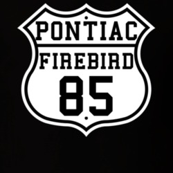 Highway Route 1985 Firebird Trans Am Classic Car T Shirt