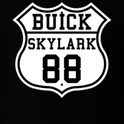 Highway Route 1988 Buick Skylark Classic Car T Shirt