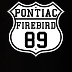 Highway Route 1989 Firebird Trans Am Classic Car T Shirt