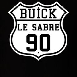 Highway Route 1990 Buick Le Sabre Classic Car T Shirt