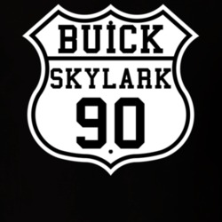 Highway Route 1990 Buick Skylark Classic Car T Shirt