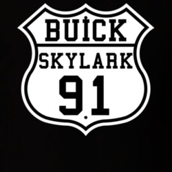 Highway Route 1991 Buick Skylark Classic Car T Shirt
