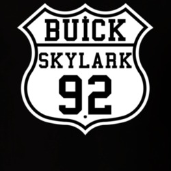 Highway Route 1992 Buick Skylark Classic Car T Shirt