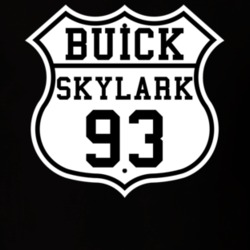Highway Route 1993 Buick Skylark Classic Car T Shirt