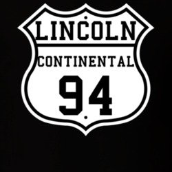 Highway Route 1994 Lincoln Continental Classic Car T Shirt