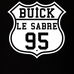 Highway Route 1995 Buick Le Sabre Classic Car T Shirt