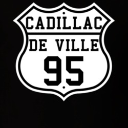 Highway Route 1995 Cadillac De Ville Classic Car T Shirt