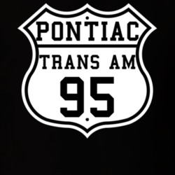 Highway Route 1995 Pontiac Trans Am Classic Car T Shirt