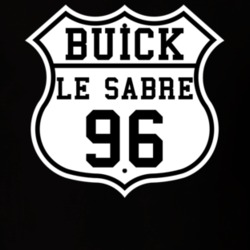 Highway Route 1996 Buick Le Sabre Classic Car T Shirt