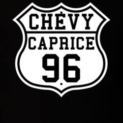 Highway Route 1996 Chevy Caprice Classic Car T Shirt