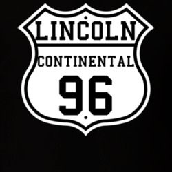 Highway Route 1996 Lincoln Continental Classic Car T Shirt