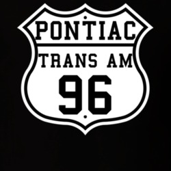 Highway Route 1996 Pontiac Trans Am Classic Car T Shirt