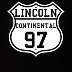 Highway Route 1997 Lincoln Continental Classic Car T Shirt