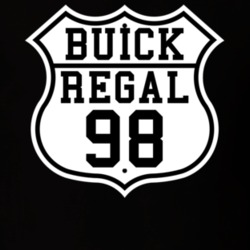 Highway Route 1998 Buick Regal Classic Car T Shirt