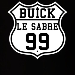 Highway Route 1999 Buick Le Sabre Classic Car T Shirt